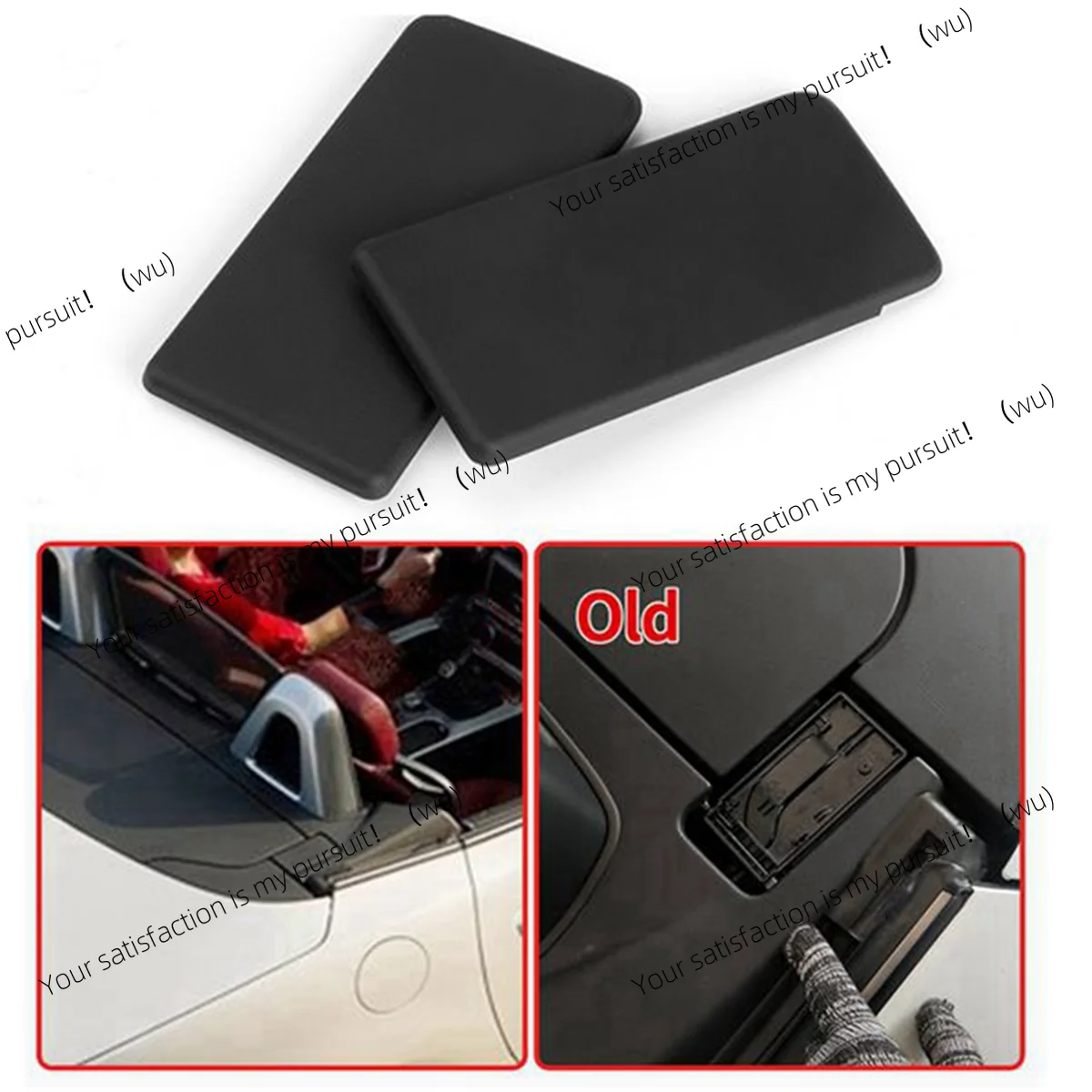 2 left and right convertible hinge covers for Mercedes-Benz W172 SLK250 SLK350 1726903800 1726900540