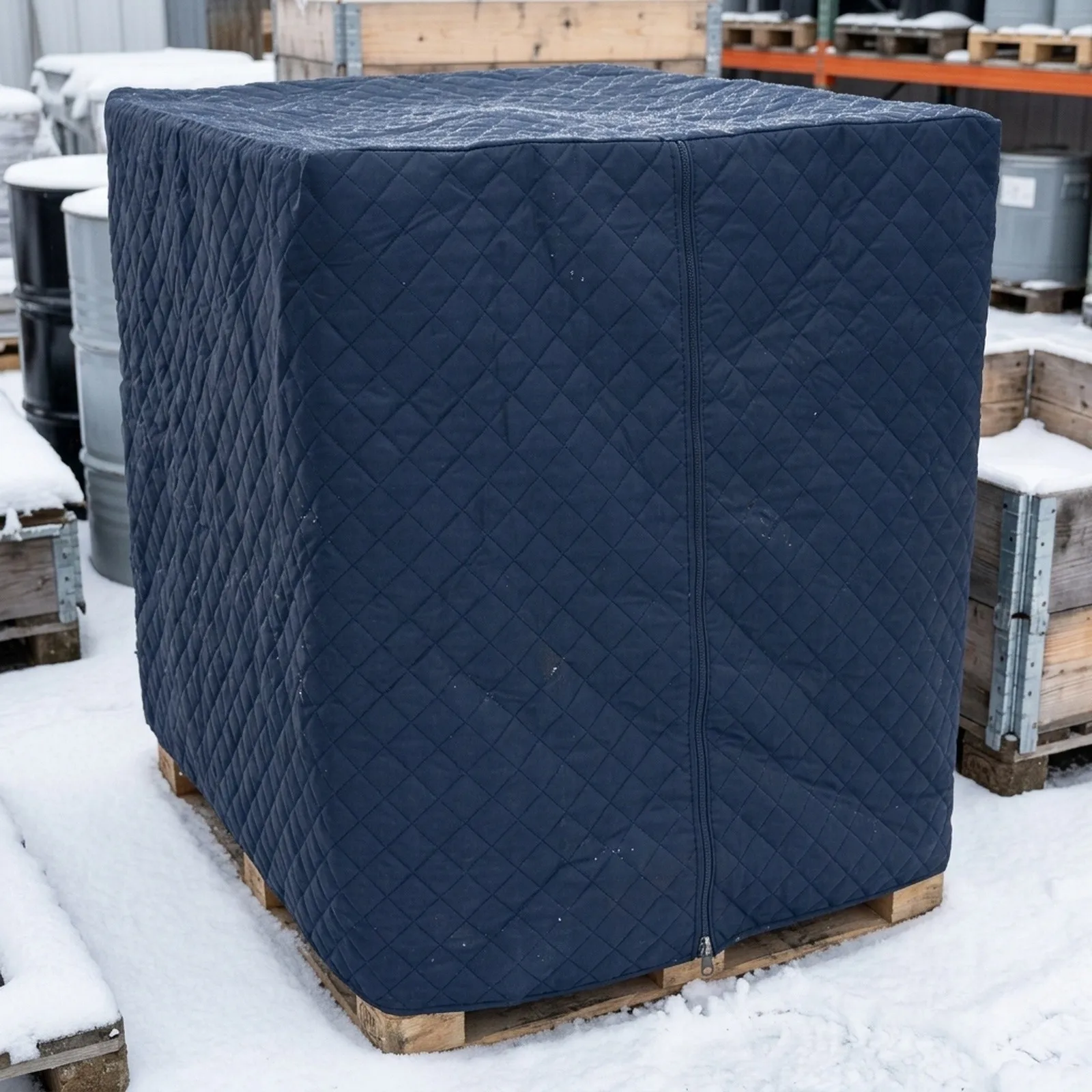 Thermal Insulation Frost for proof 1000L for ibc Tank Cover with Designed for Weather Resistant Water Tanks Thermal
