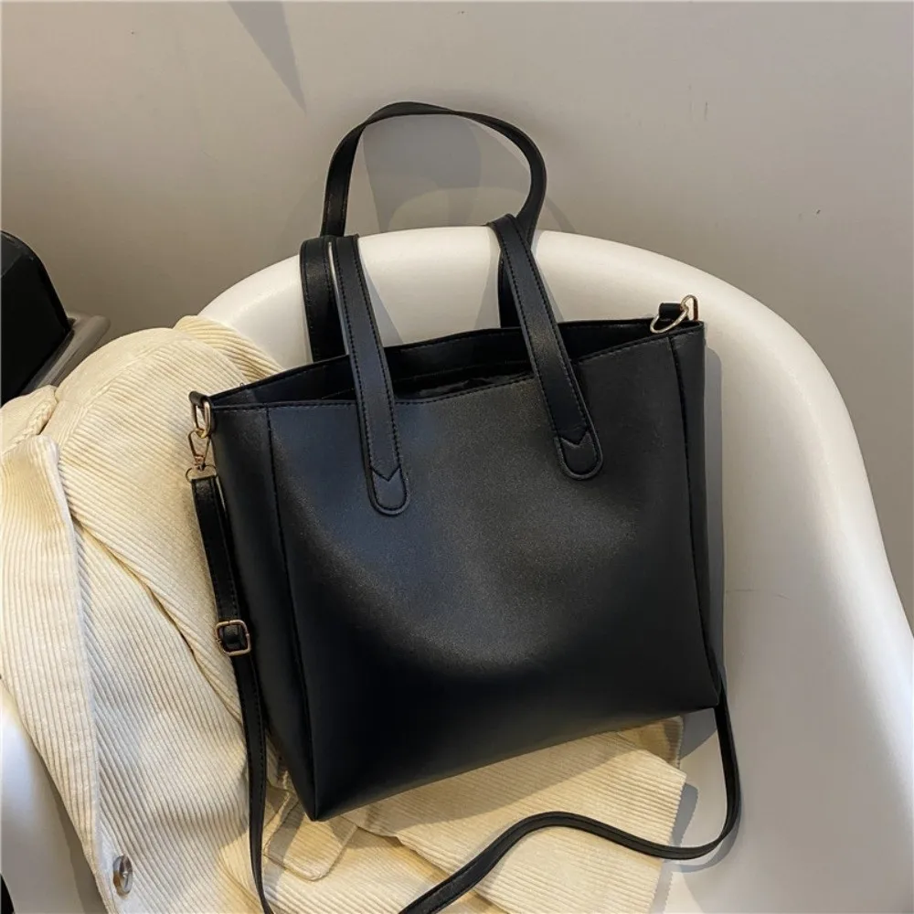 Durable Large Capacity Casual Bag Commuting French Style Large Capacity Bag Casual Handbag Tote Bag Girls