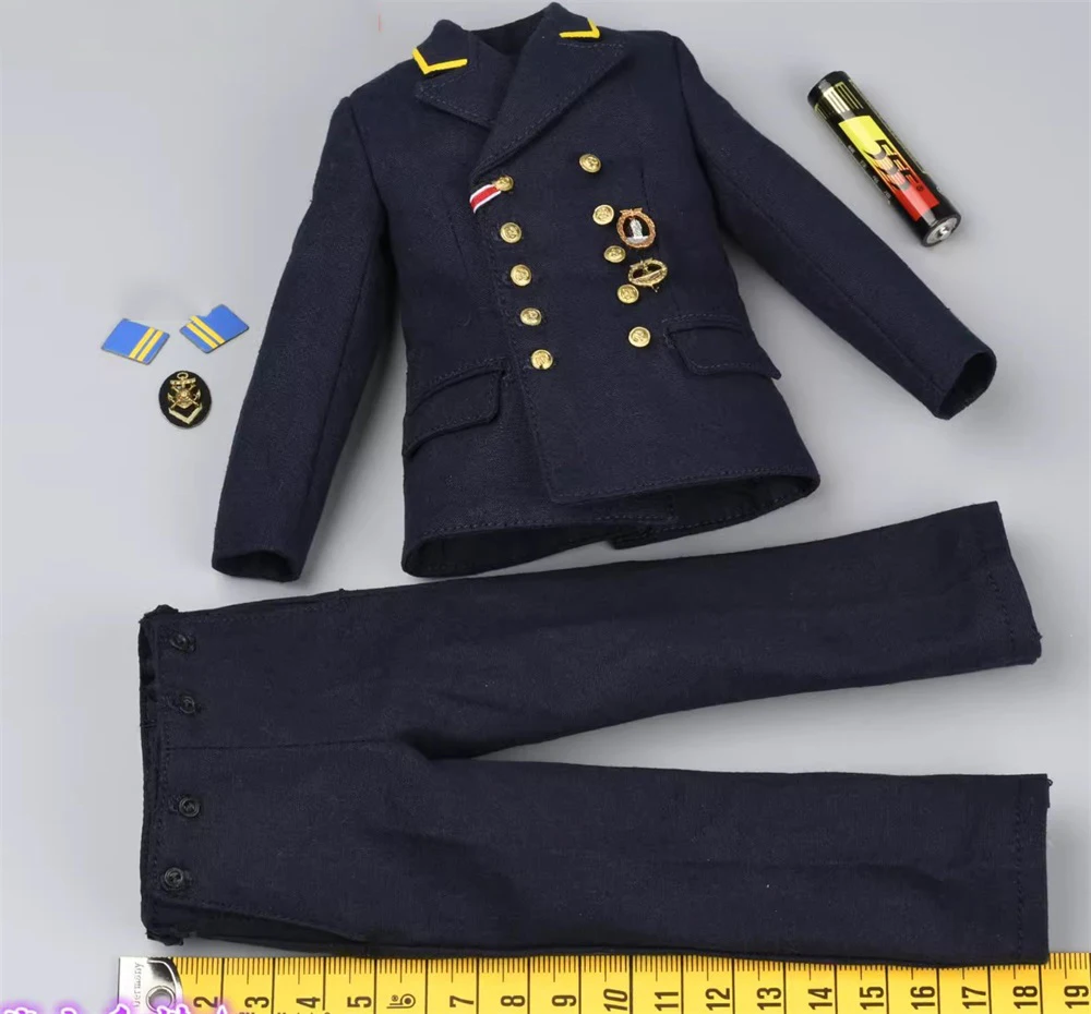 

DID D80153 Soldier Mini Toys Model Uniform Dress Suit Top Pant with Medals For 12" Action Figure Scene Component DIY 1/6