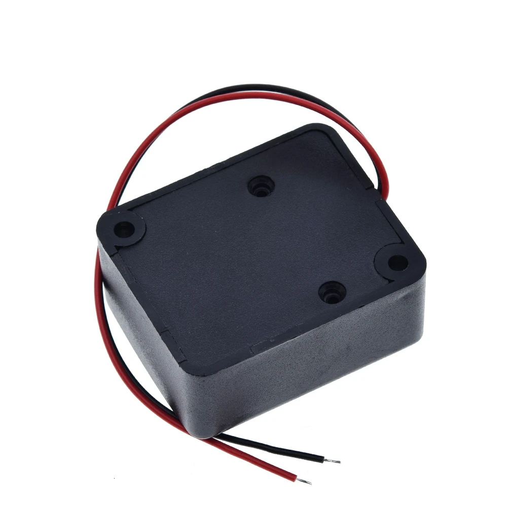 Anti-theft Car Burglar Alarm 6/12/15V 120dB Active High Decibel Buzzer Safe Box Burglar Alarm Car Accessories QSI-4840