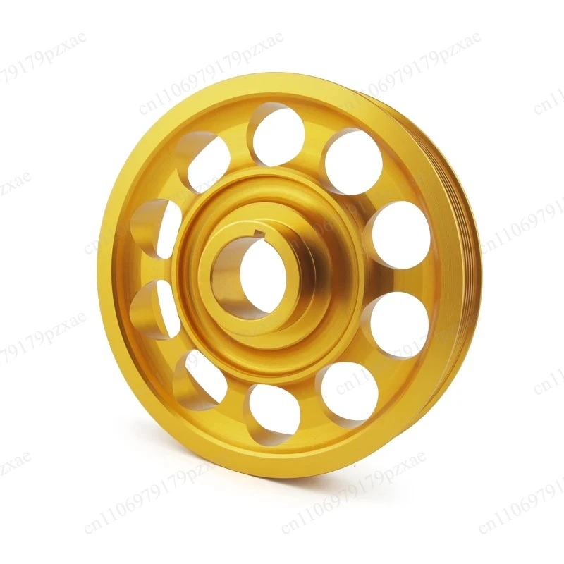 Lightweight Aluminum Crankshaft Pulley Direct Fit FD2 FD2R K20A Engine
