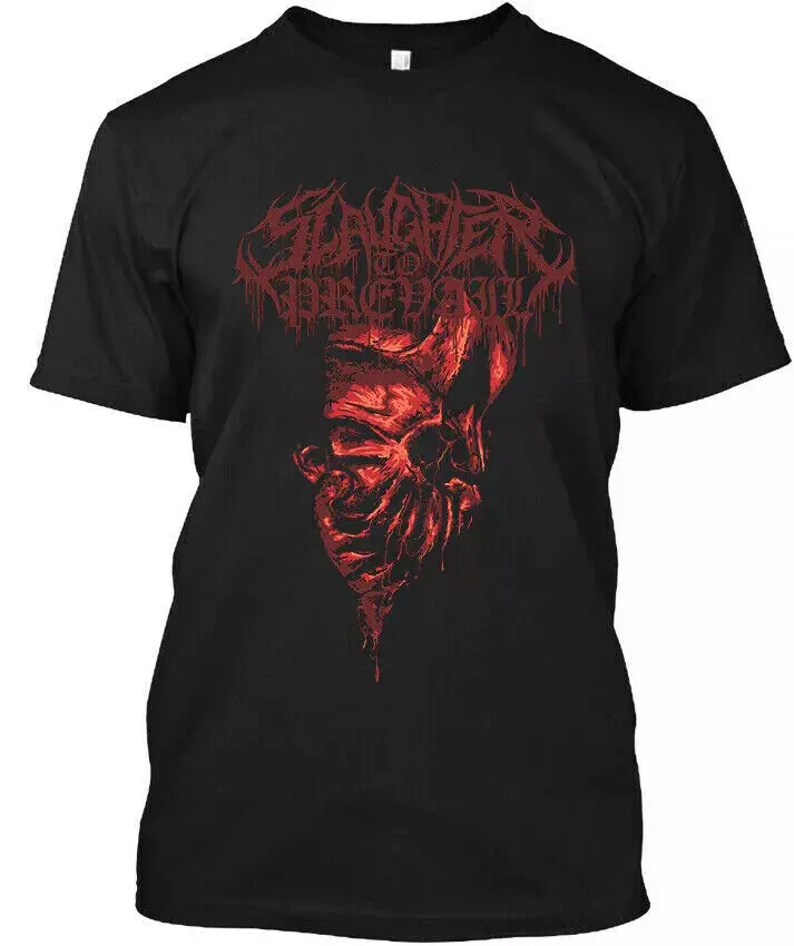 Slaughter to Prevail Russian  Band Rock Music Graphic T-Shirt S-5XL  Tees Y2K tops Unisex Summer Short Sleeve