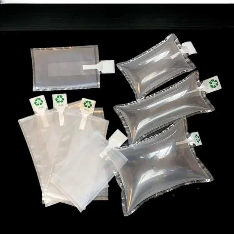 

100pcs Clear Plastic Shipping Protective Pump Inflatable Air Cushion Bag Buffer Packing Fill Bags for Shockproof Transportation