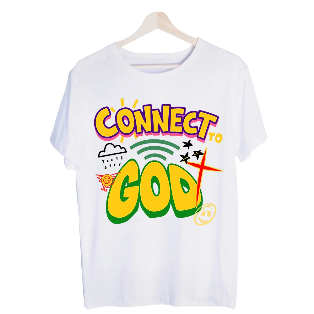 Men's Religious Typography Graphic Tee, Short Sleeve Crew Neck T-Shirt for Casual Daily Wear and Faith-Inspired Outfits