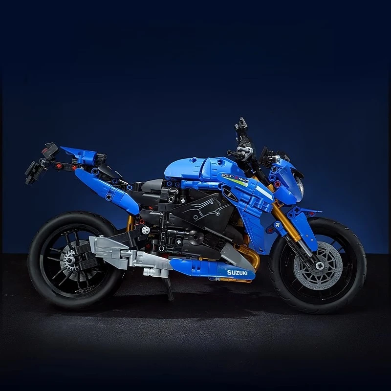 Keeppley 오토바이 블록 창의적인 수제 완구 모델 데스크탑 장식 생일 선물