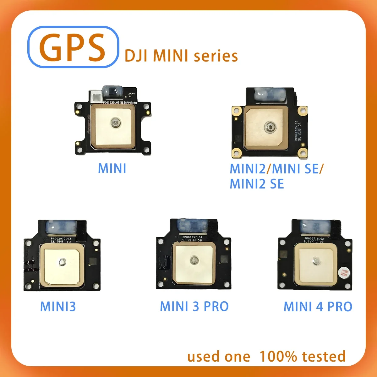 Mini 4pro GPS board Mini 3 Progps module Mini 2 GPS Mini 4 Pro GPS attitude IMU suitable for  Mavic Mini 3 and 4 series