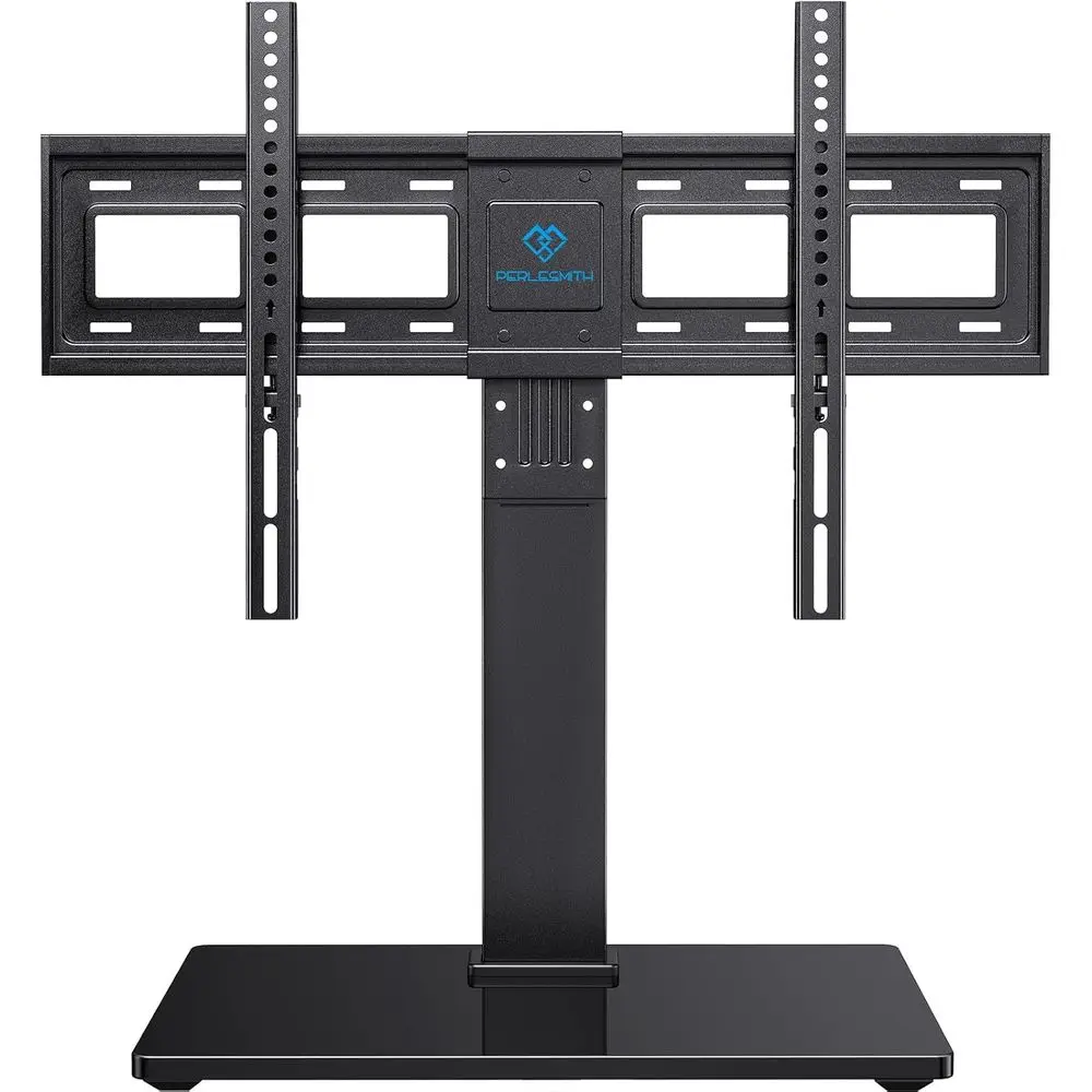 Adjustable Swivel TV Stand for 37-75 Inch TVs, Holds Up to 99lbs, VESA 600x400mm, Suitable for Living Room and Bedroom