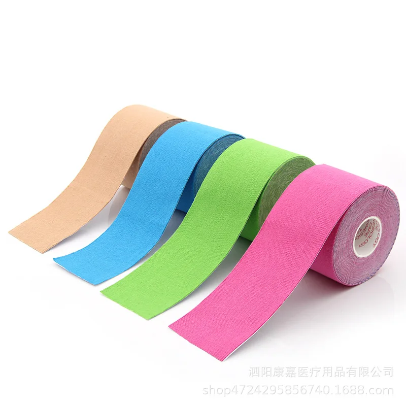 kinesiology tape kinesio tape grip tape Athletic Recovery Elastic Kneepad Muscle Pain Relief Knee Pads Support Bandage Fitness