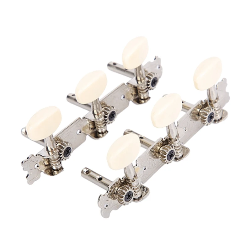 

Y1UB Guitar String Tuning Pegs Guitar Machine Heads Set Guitar String Tuning Keys Tuners for Acoustic Electric Guitar 3L 3R