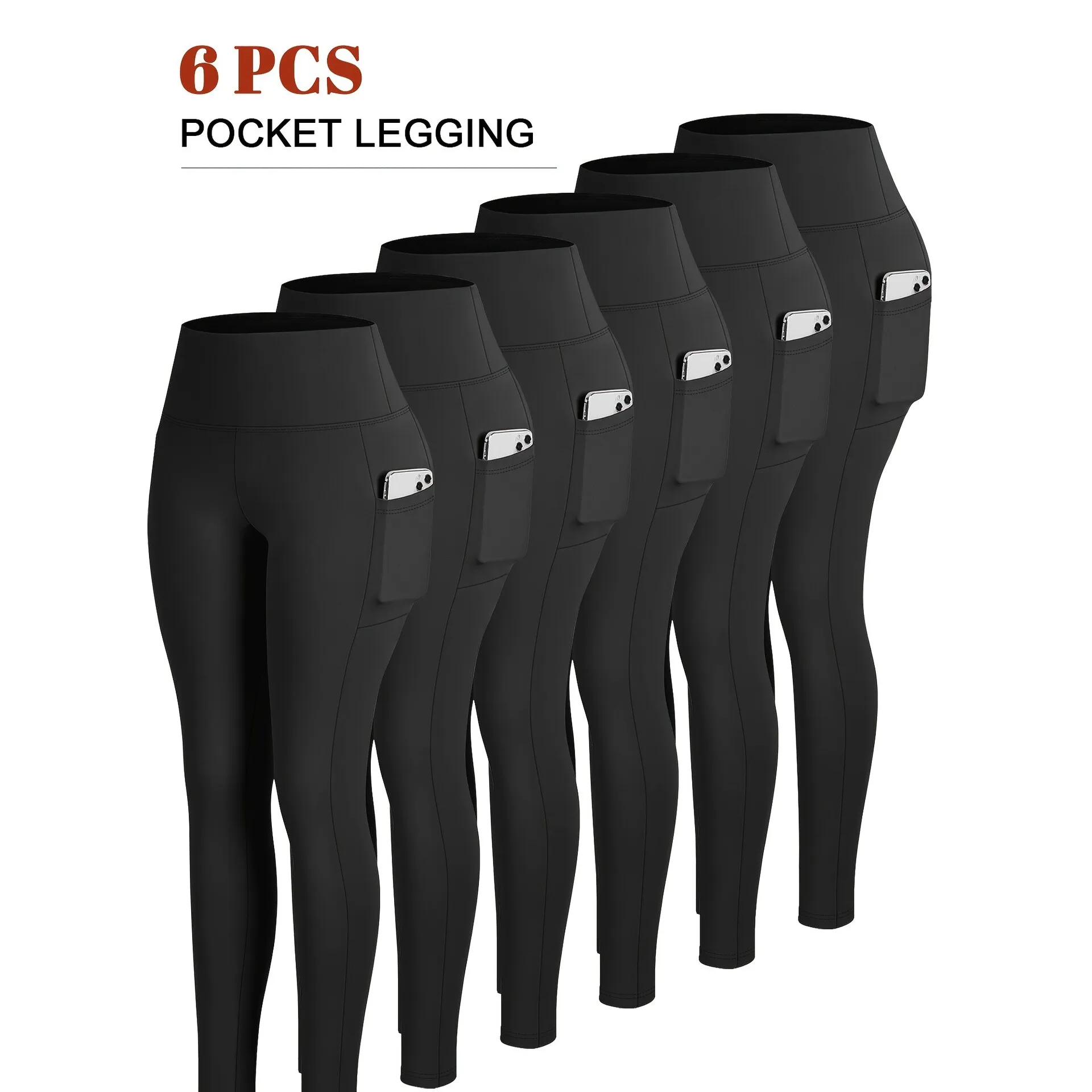 

High Waist Yoga Pants E 93321 Neutral Bottoms Pants for Women High Quality Comfortable Fit Spring Season Fashion Ladies' Clot...