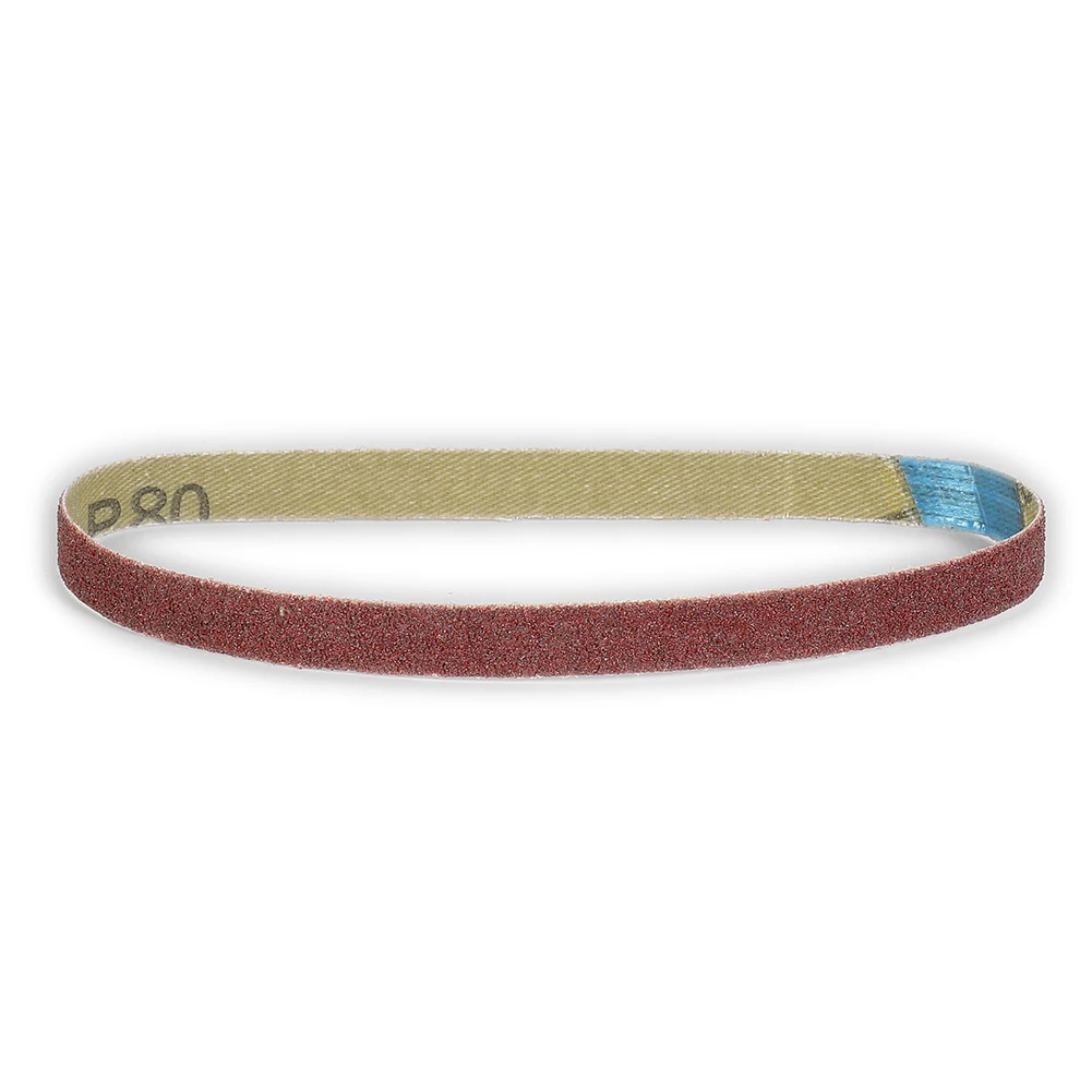 50pcs/set 330*10mm Sanding Belt 60/80/100/120/240/400/600 Grit For M10 Sander Wood Grinding Polishing Machine Abrasive Tools