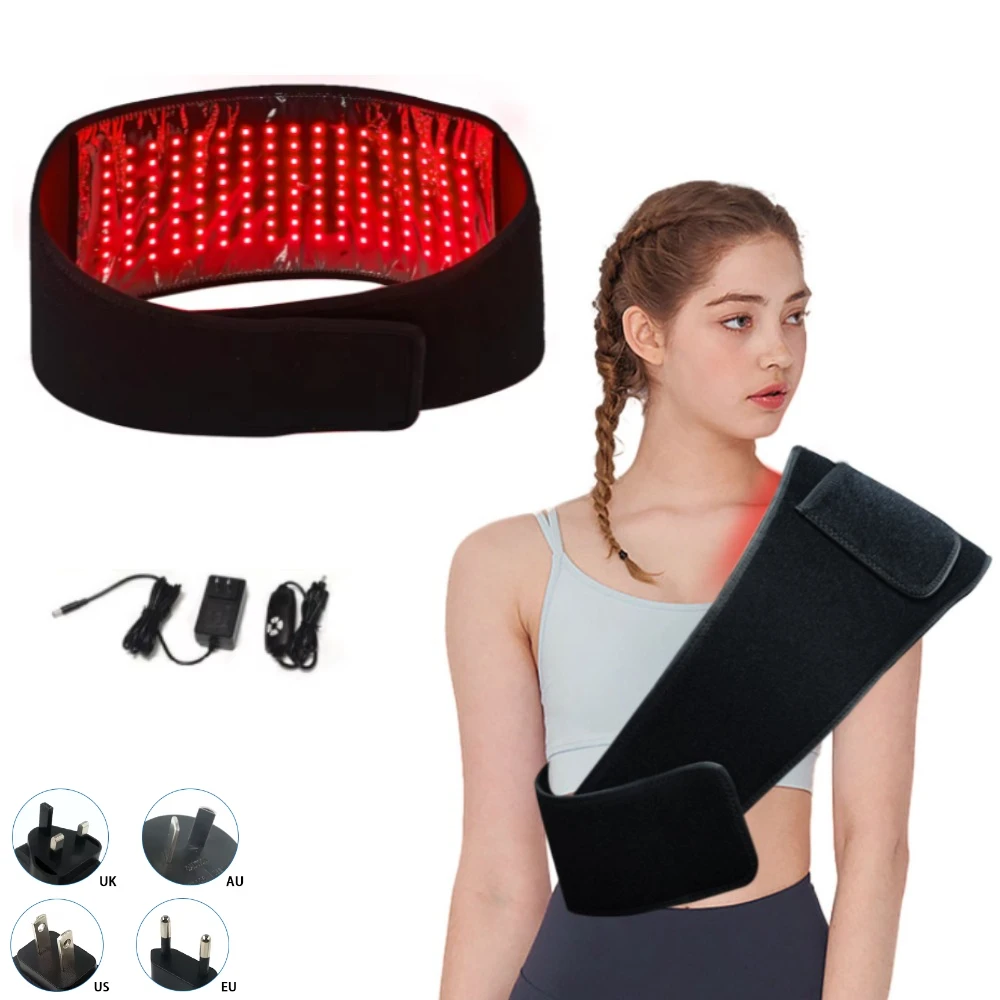 

Wearable Near Red&Infrared Light Therapy Wrap Belt for Body, 660&850 nm with Timer use for Shoulder Waist Back Body wholesale