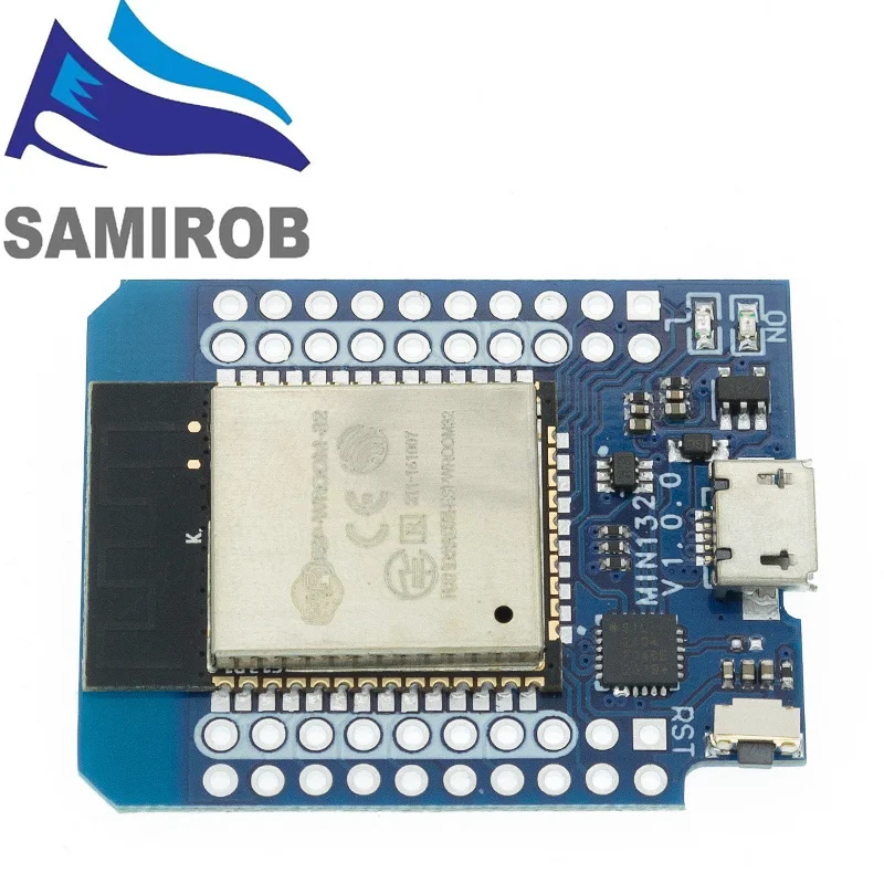 For Wemos Mini D1 ESP8266 ESP32 ESP-32S WIFI Bluetooth CP2104 Development Board Module For Arduino With Pins