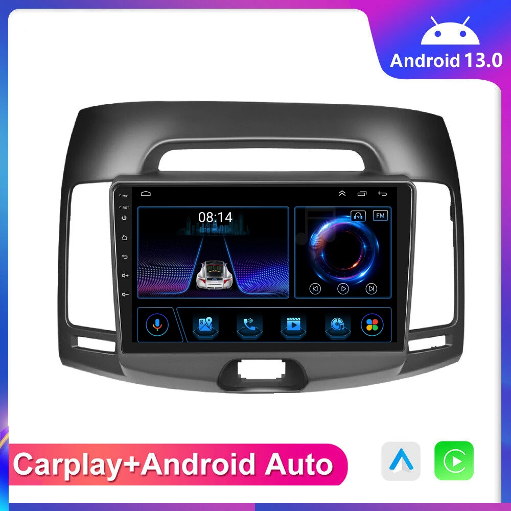 

For Hyundai Elantra 2006 2007 - 2011 Android 13 Car Radio Multimedia Video Player Navigation GPS Carplay IPS Touch Screen Stereo