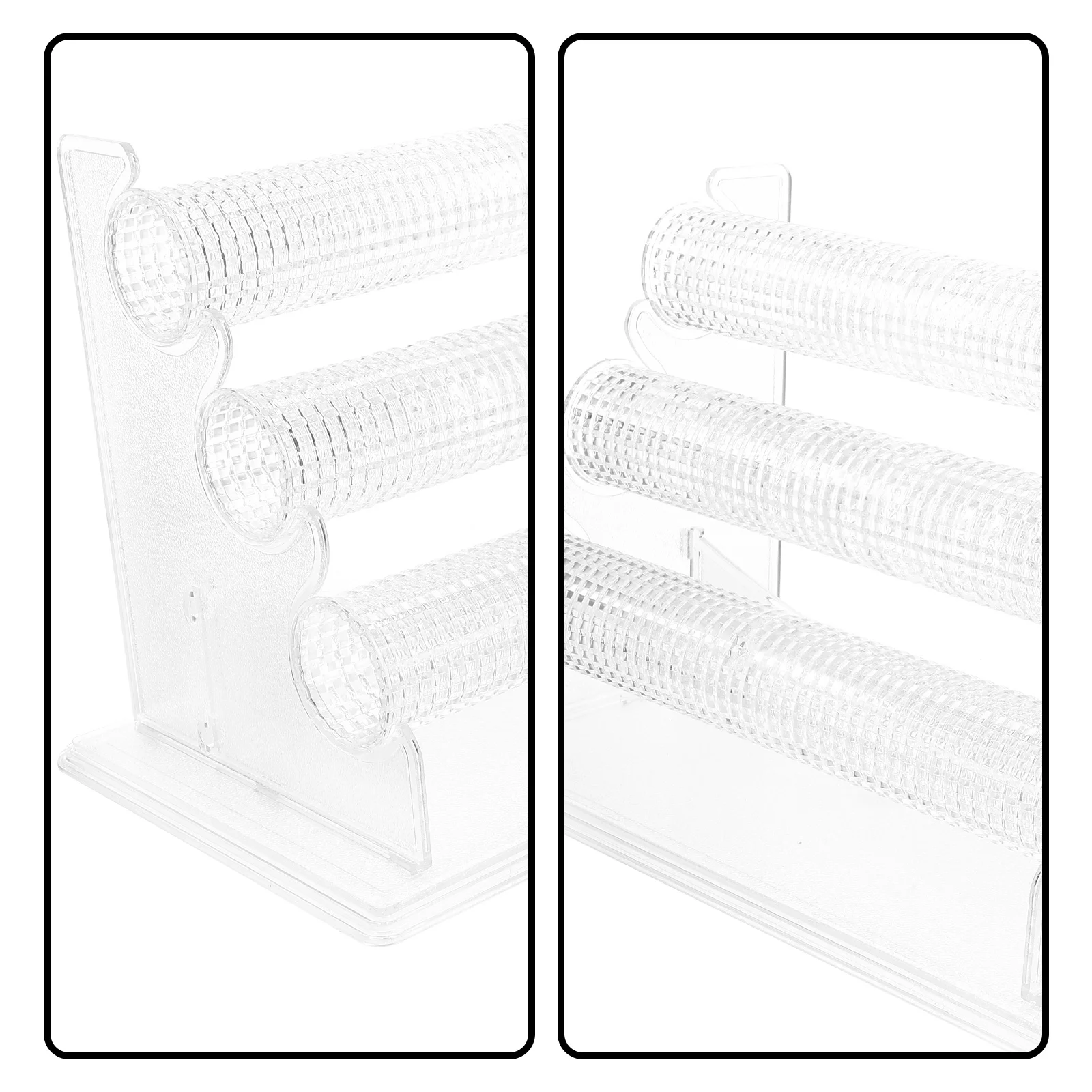 

3 Tier Bracelet Display Stand Dismountable Jewelry Organizer for Desktop Storage Decorative Rack Holder Multi-Function Watch and