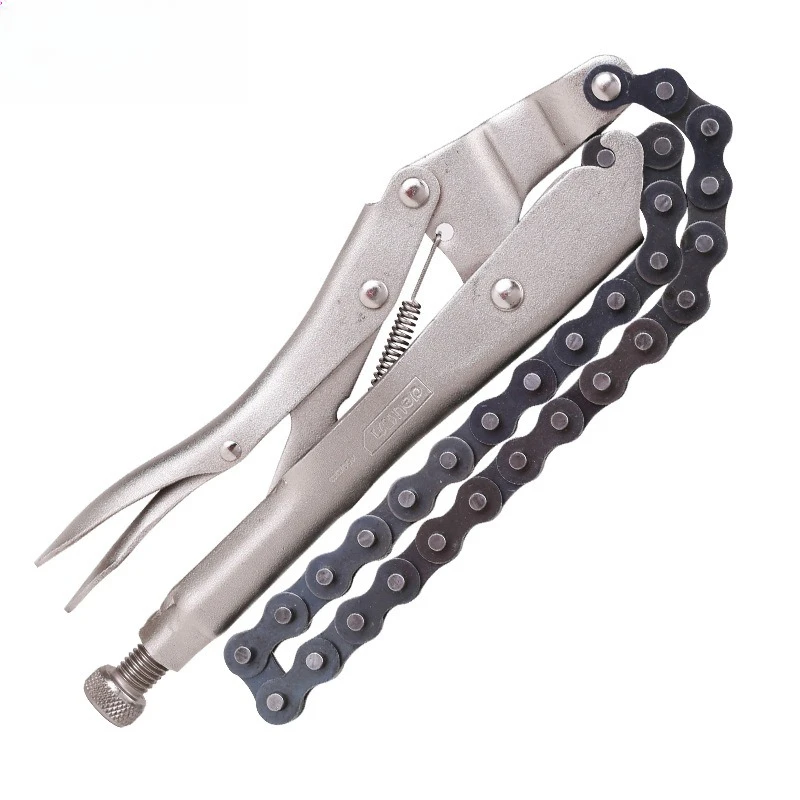 DL20018 multifunctional chain-type heavy-force clamp pliers for quick fixing and clamping 18 inches