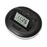 Smart LED Alarm Clock with Vibration Snooze Countdown Timer Multifunctional Display for Students and Study Use