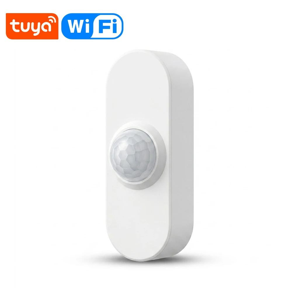 Tuya WiFi PIR Motion Sensor 4-In-1 Smart Sensor Lux/Temperature/Humidity Detection Human Body Infrared Detector Home Automation