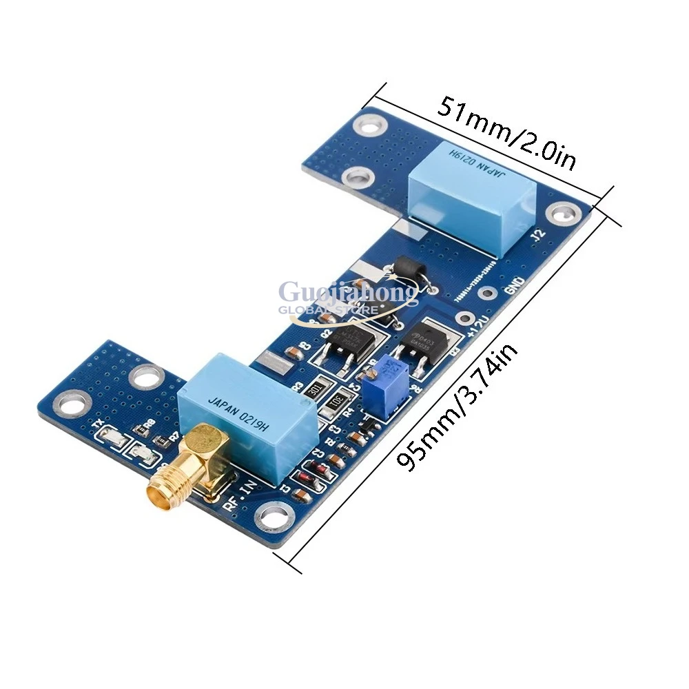 DC12-13.8V 1-5W /transceiver conversion handheld power amplifier board power amplifier