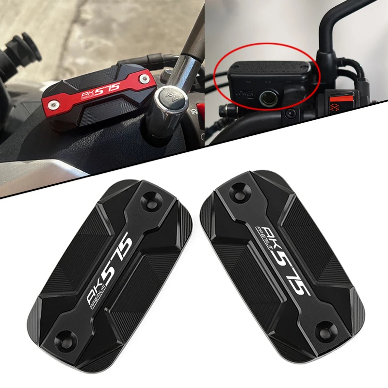 For KYMCO AK 575 Premium AK575 PREMIUM 2025-2026 Motorcycle Accessories Front Brake Clutch Fluid Reservoir Cover Fuel Cap