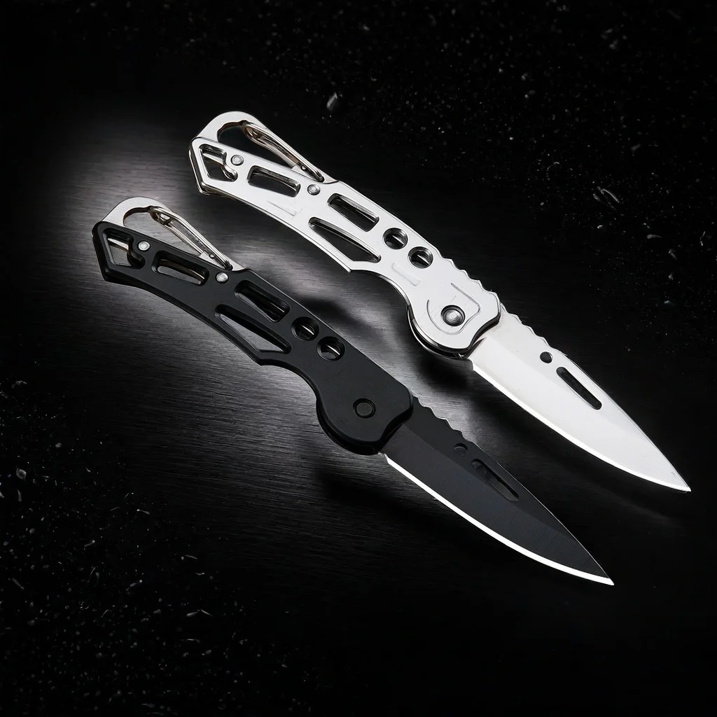 Folding Pocket Knife Stainless Steel Survival Hunting Camping Fishing Portable Fruit Carrying Outdoor Tools Survival Hand Tools