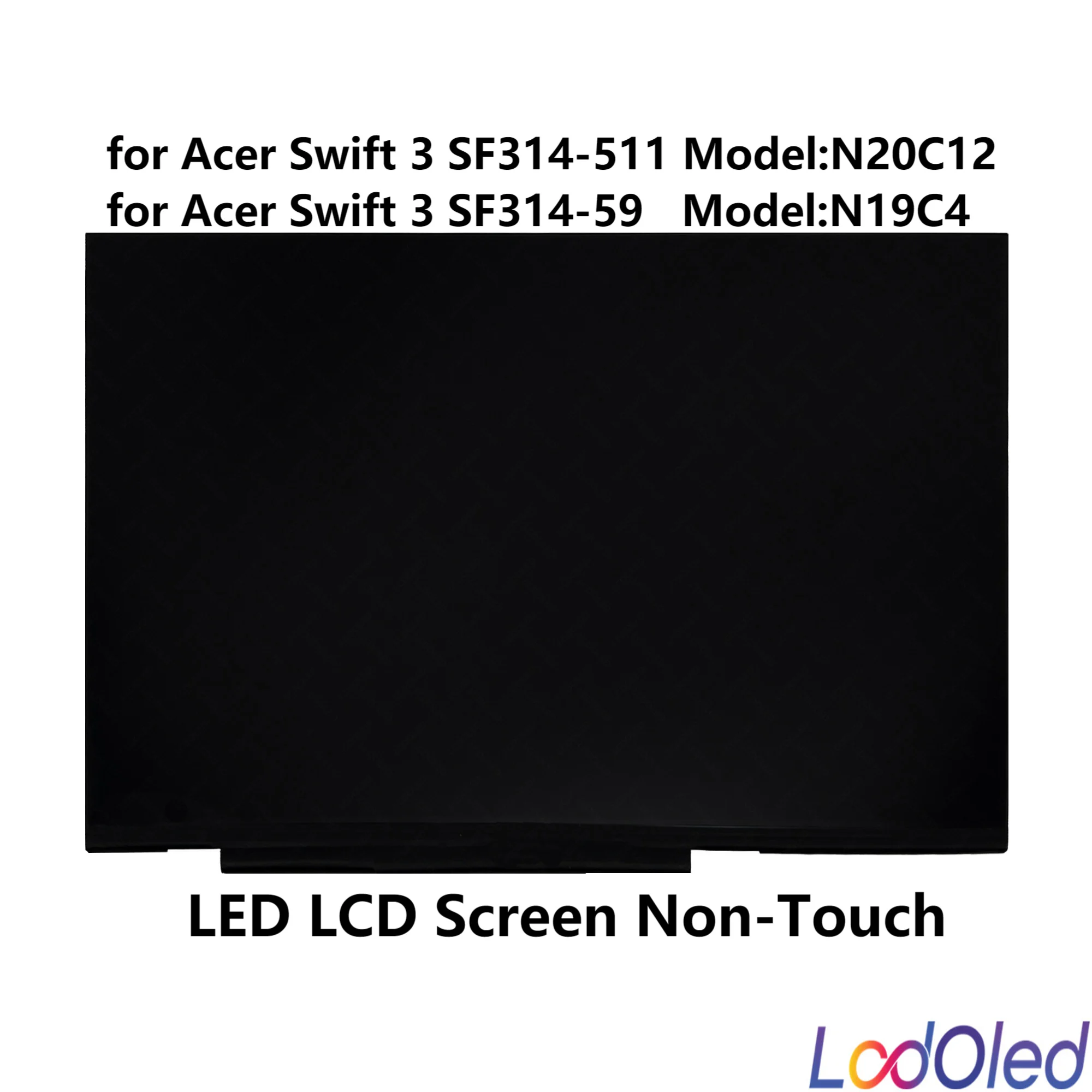 

14'' FHD LED IPS Display LCD Screen Panel Matrix Non-Touch for Acer Swift 3 SF314-511-56QF B140HAN06.2 1920X1080 30 Pins 60 Hz