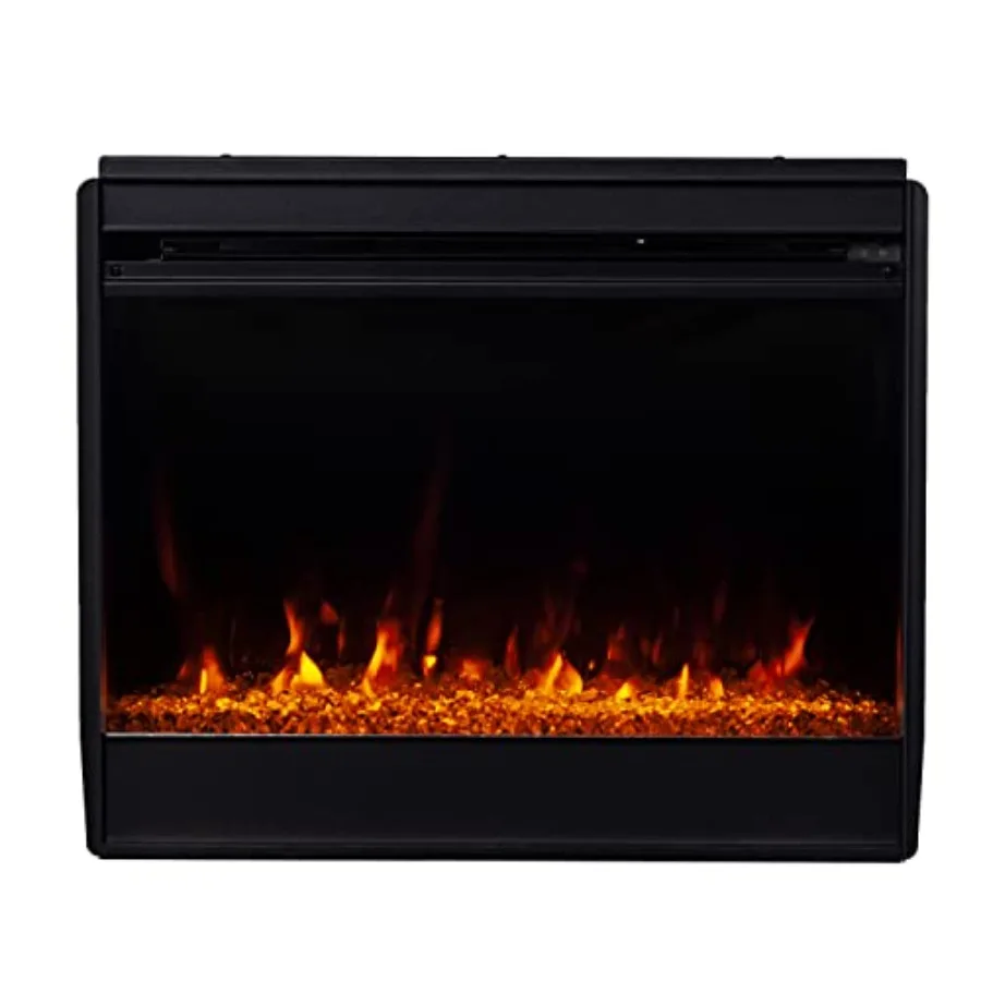Caja de fuego eléctrica que cambia de 23 colores con control remoto para ambiente moderno en la sala de estar Solución de calefacción de bajo consumo con anuncio