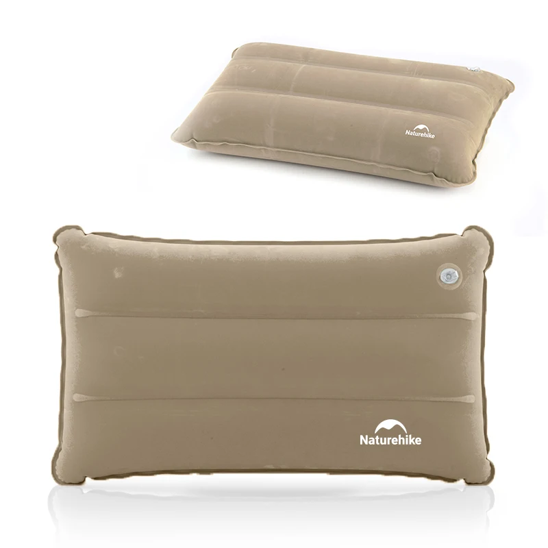 Naturehike Ultra-Light Travel Air Pillow for Outdoor Camping Trekking Airplane Travel Lightweight Portable Inflatable PVC Pillow