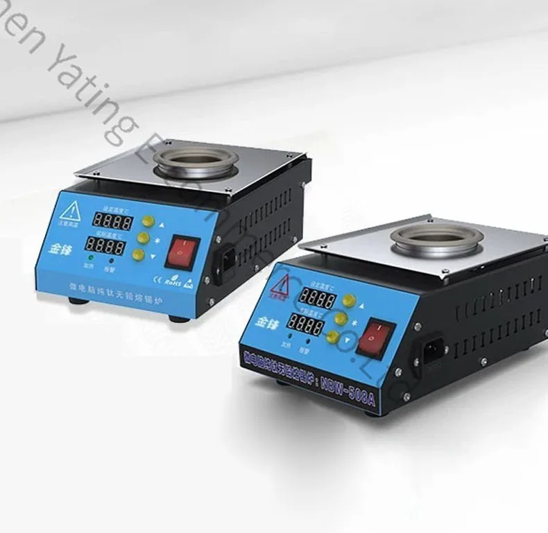 JF101B Industrial Tin Furnace Soldering Furnace Pure Titanium Dip Machine Thread Hanginge Electrical Tin Pot