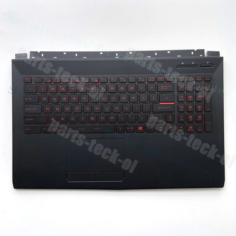 A+  New For MSI GL62 GP62 MS-16J4 16J9 Upper Case Palmrest With Keyboard Backlight