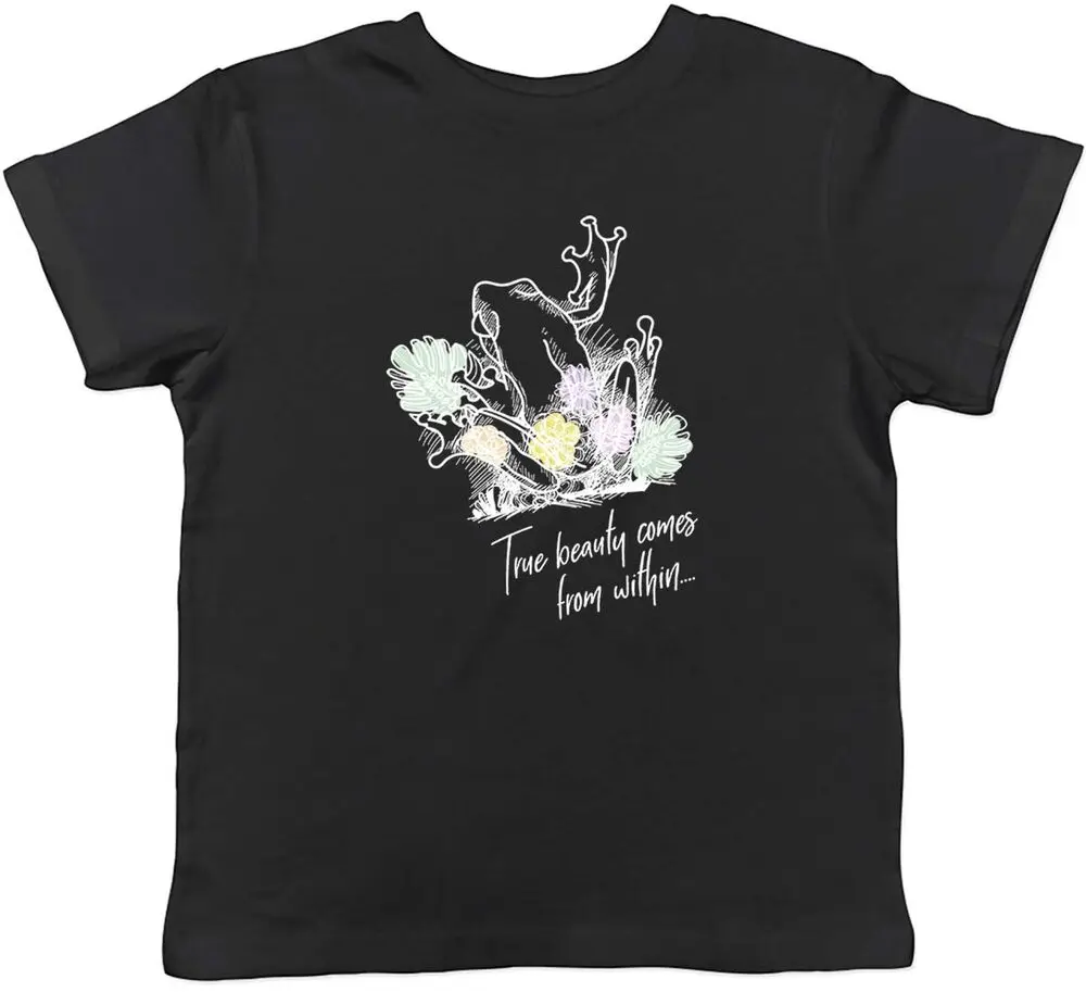 

Inspirational Kids T-Shirt Beauty comes from Within Childrens Boys Girls Gift High Quality 100%Cotton Short Sleeve