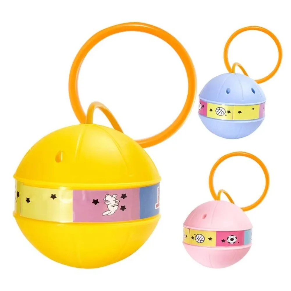 1/2 Uds. Pelota que rebota brillante multifunción correa de tobillo ajustable regalos pelota para saltar el tobillo pelota para saltar Flash para niños