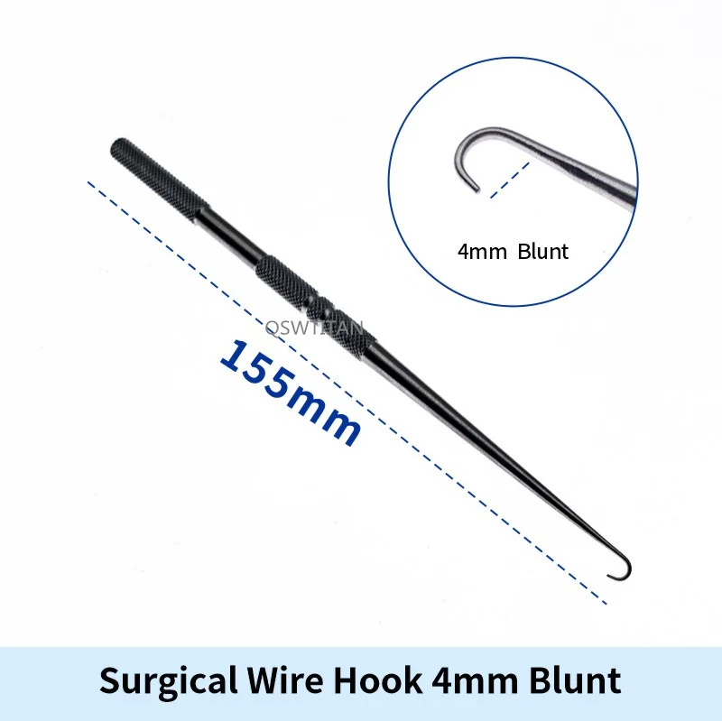 Wire Hook Eyelid Surgical Instruments Beauty Plastic Surgery Surgical Tool Stainless Steel  1pc