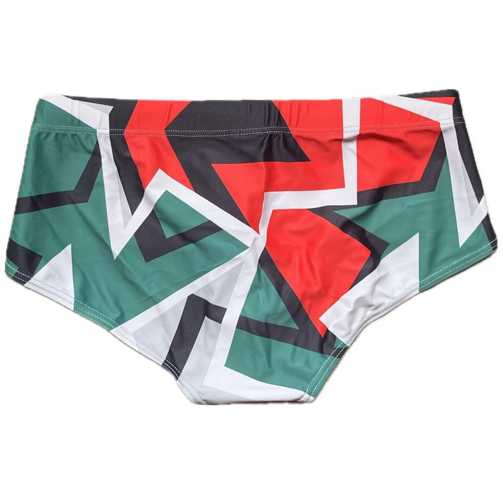 Men's Sexy Summer Beach Short Low Wait Swimming Briefs Swimwear Surf Beach Boxer Brief Jammer Surfing Trunks Beach Wear Swimsuit