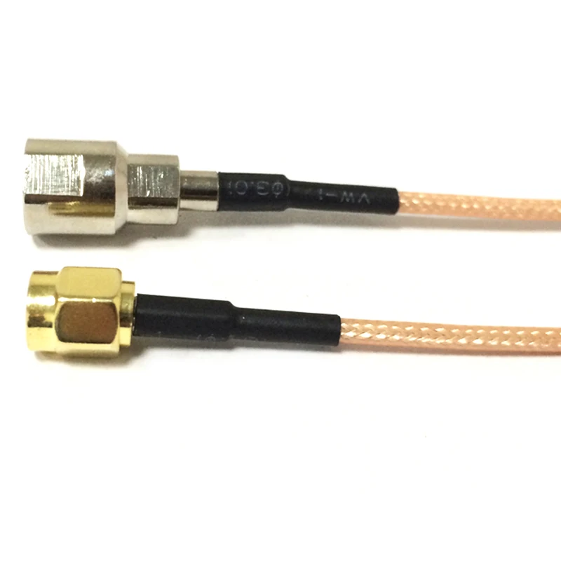 New  SMA  Male  Connector Switch FME  Male  Plug   Convertor RG316 Cable 15CM 6" Adapter