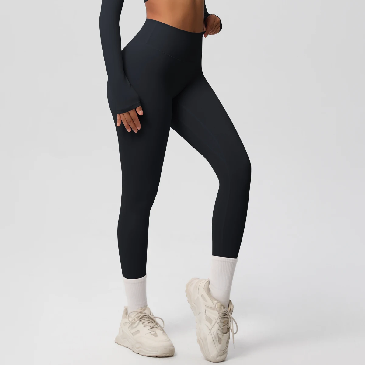 Yoga-Leggings, hohe Taille, nacktes Gefühl, Leggings für Damen, Fitness, Laufen, Yoga-Hose, Energie, Fitnessstudio, enge Leggings, lässige Workout-Leggings – Detail 11