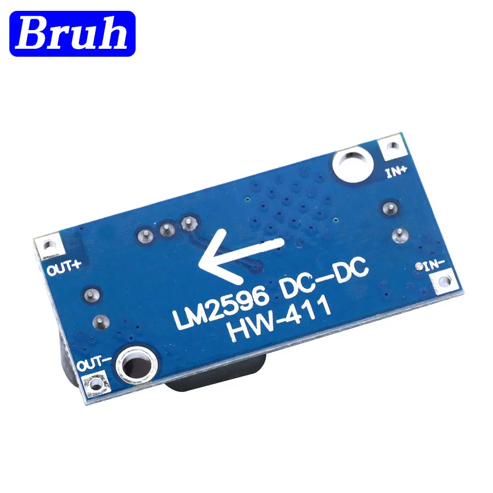 LM2596S-ADJ 3-40V DC-DC Adjustable Step-Down Voltage Regulator Power Supply Module Board 3A Buck Converter LM2596S LM2596