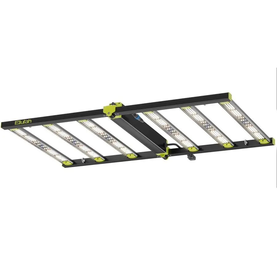 

Светодиодные фитолампы 320 Вт, коммерческие полноспектральные линейные LED-лампы для растений в помещении, с регулировкой яркости и последовательным подключением, охват 2x4 фута