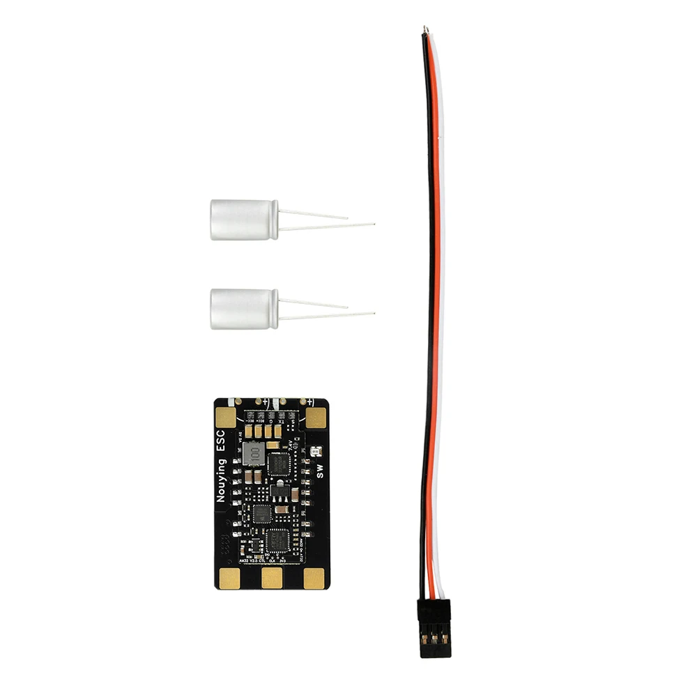 3-8S AM32 ESC 120A bürstenloser Geschwindigkeitsregler mit integriertem 5,2V/7,2V 4A BEC für RC-Modelle, Drohnen und Hochleistungsventilatoren