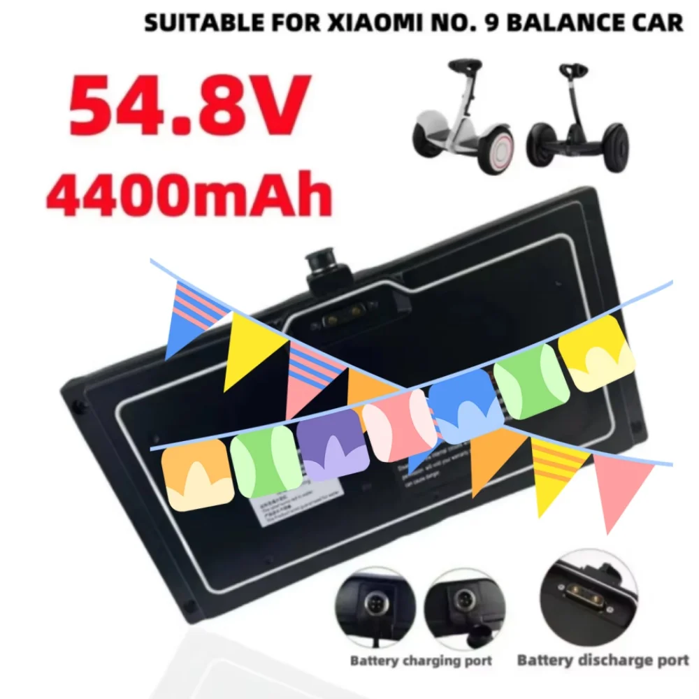

54.8V Original Battery for Ninebot Balance Scooter Mini pro No.9 4400mAh 3PIN/4Pin Lithium Power for Scooter Accessories