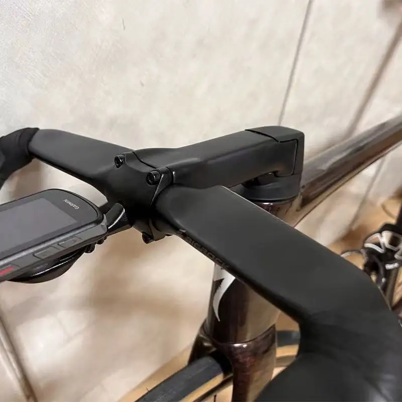 SL7 Carbon Stem No Logo Bicycle Road Bike Stem Aero -6 Degree Internal Wiring Hidden Cockpit For SL7 70mm-130mm