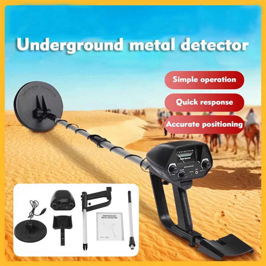 1pc Portable Handheld Metal Detector Waterproof LCD Screen Professional High Precision Gold Detector Scanner Tracker Metal Detec