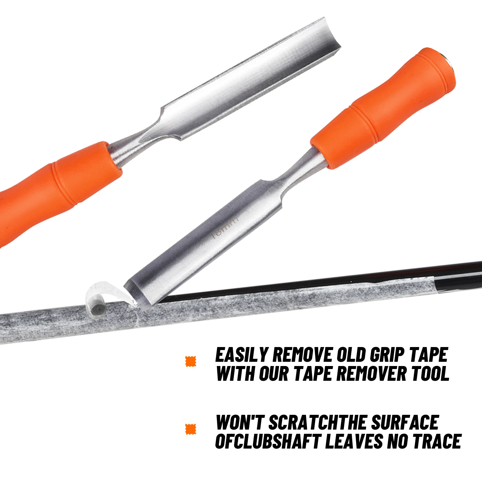 1 قطعة أداة إزالة شريط قبضة الجولف قبضة الجولف استبدال طقم تصليح الشريط المتعرية مزيل ل #2
