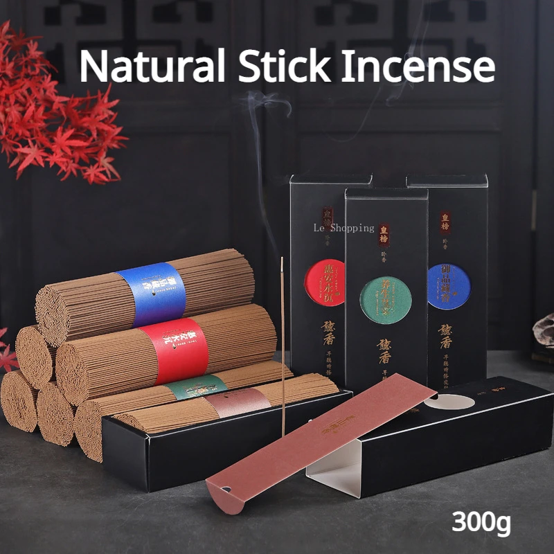 

300g natural Stick Incense sandalwood water heavy lying Tibetan incense indoor worship Buddha/Anshen help sleep/air purification