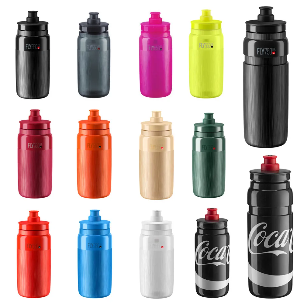 Elite FLY Series Light Weight Bike Water Bottle 550ml 750ml Road Cycling