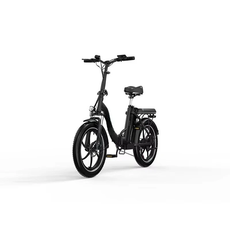 BR KOOLUX EU Warehouse Stock Mountain Hybrid Folding Ebike Bicycle Chinese Electric Bike 20inch Fat Tire Electric Bike