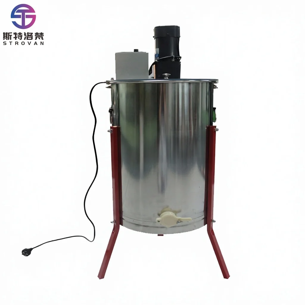 Honey Centrifuge 4 Frames Electric Honey Extractor Machine