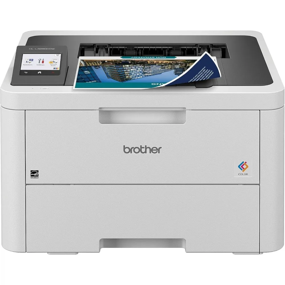 Wireless Compact Digital Color Printer with Laser Quality Output, Duplex, Mobile Printing & Ethernet