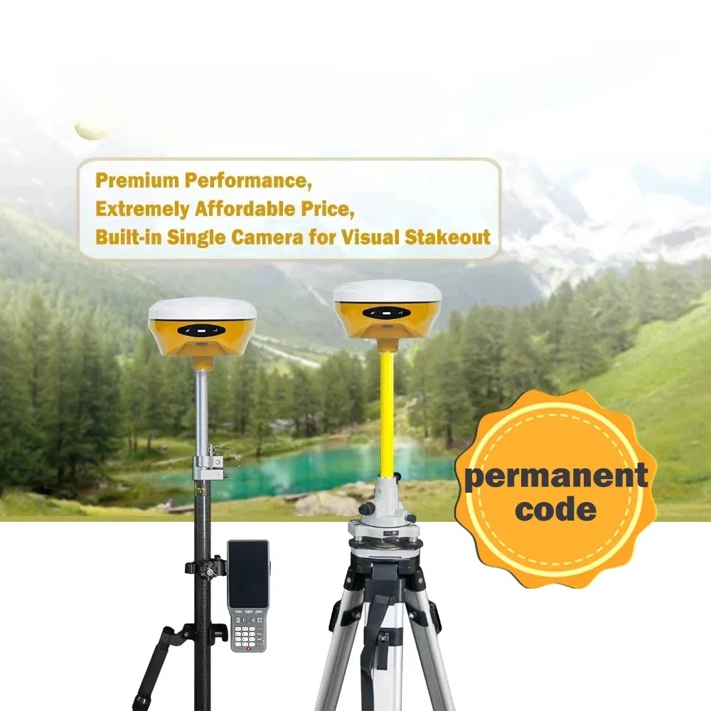 V300 Surveying Equipment Gnss Receiver Gps Rtk with Permanent Code Gps Gnss Rtk
